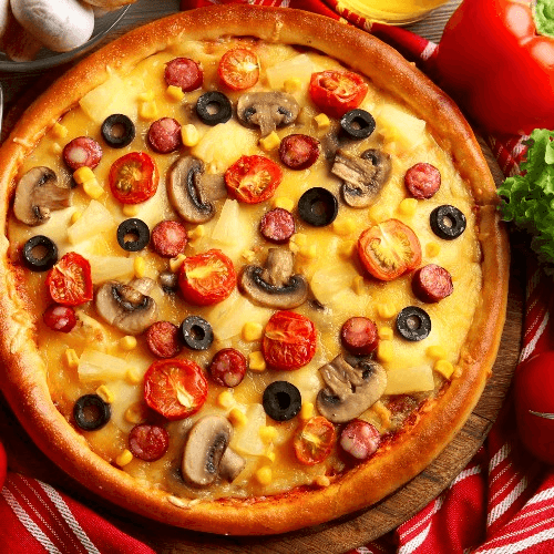 Veggie Pizza (Personal 12").