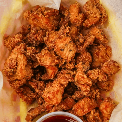 POPCORN CHICKEN.