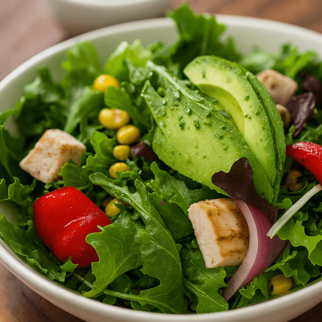 House chicken salad.