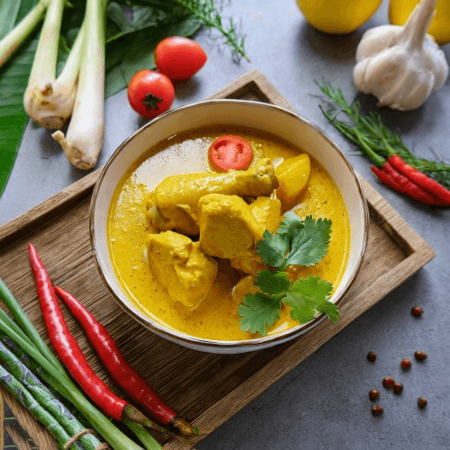 Yellow Thai Curry.