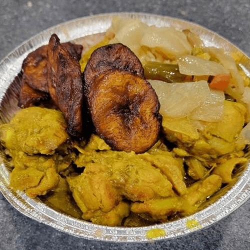 Curry Chicken Platter