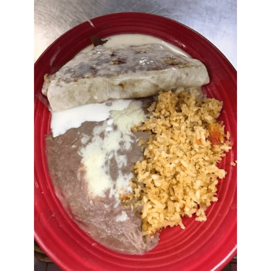 18. One Beef or Chicken Quesadilla.