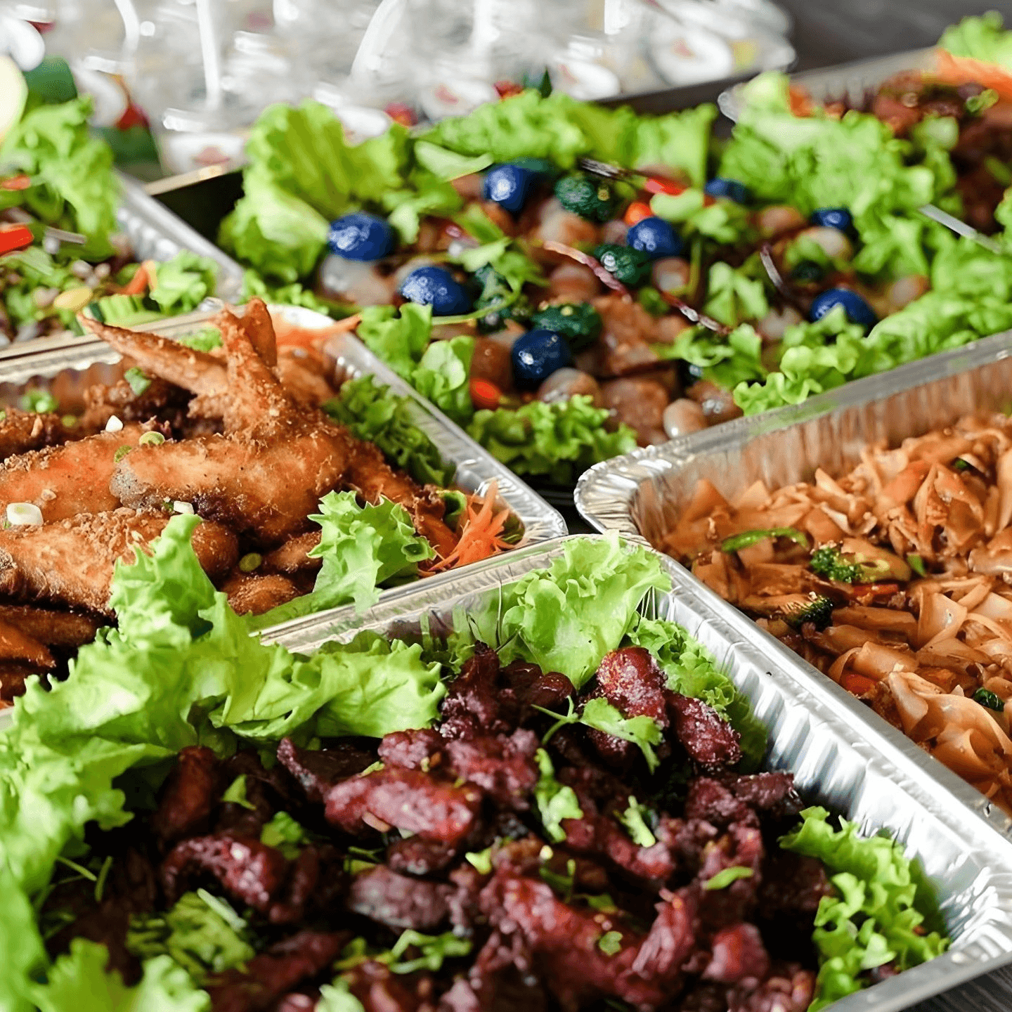 Let us cater your next party or gathering events.