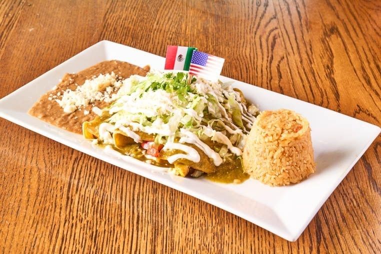 Verdes Enchiladas.