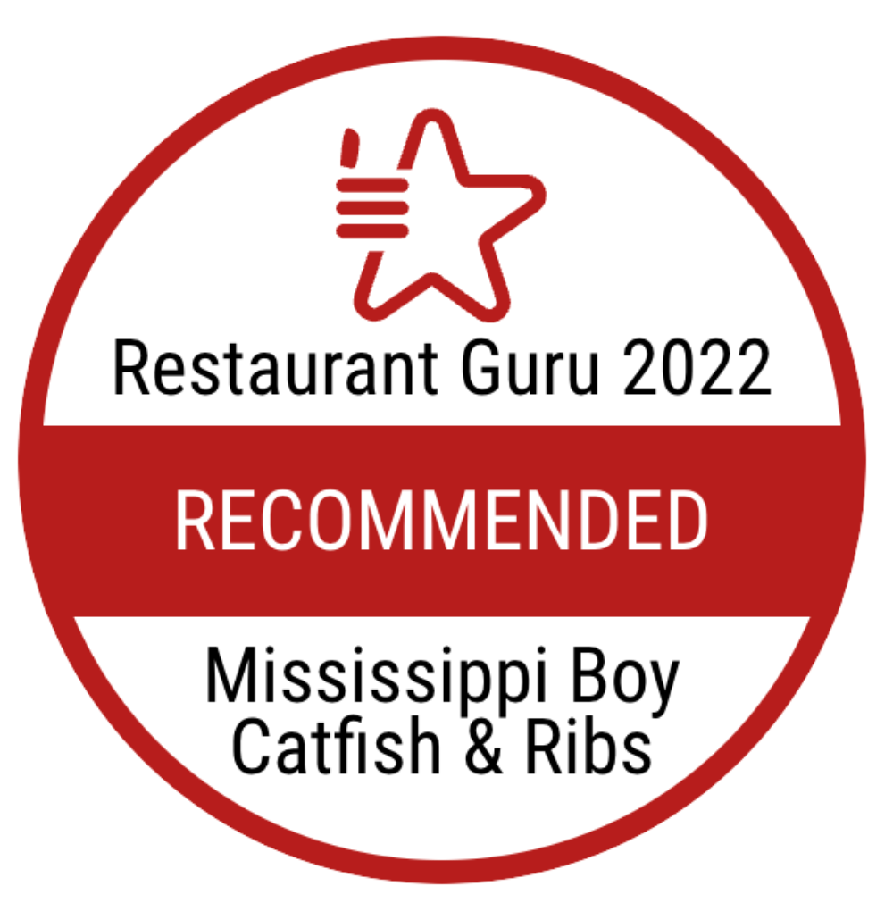 Voted Restaurant Guru's 2022 Recommended Restaurant