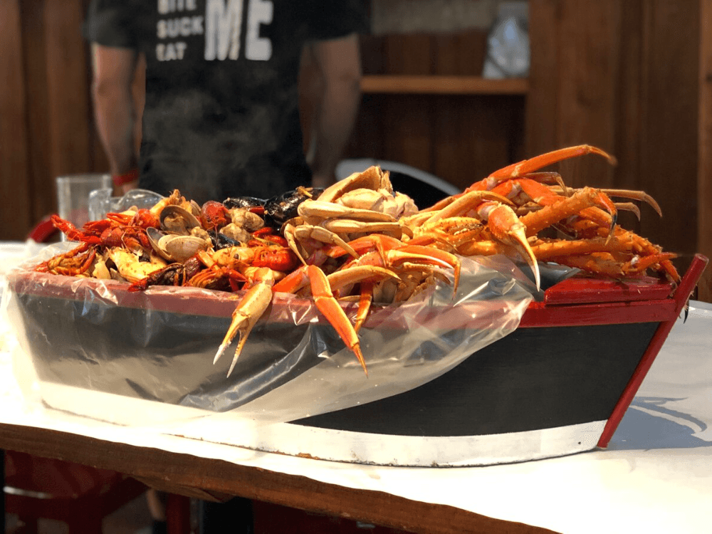 At Crawfish King, YOU are the "King"! 