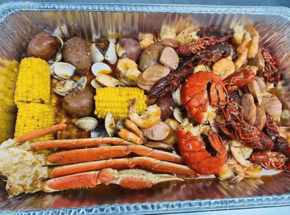 Cajun Style Seafood and Wings