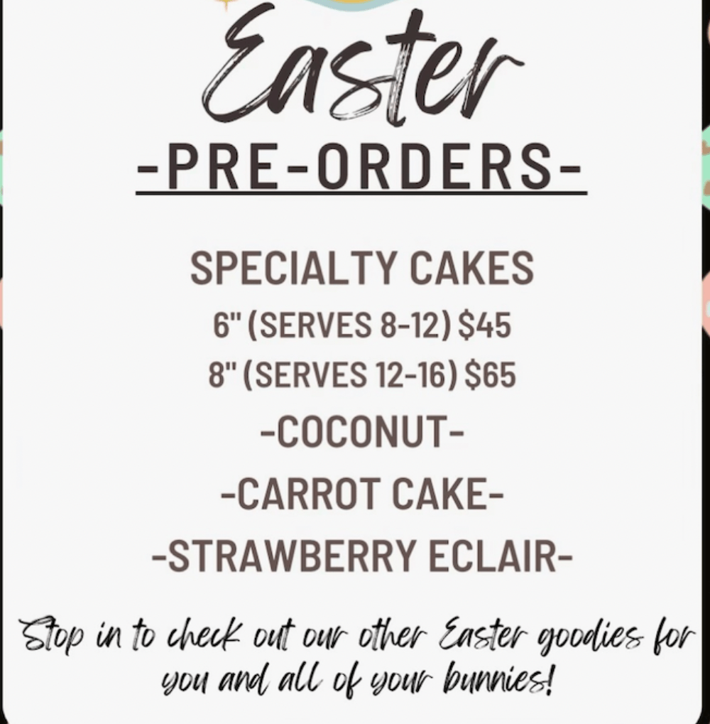 Custom Cake Orders