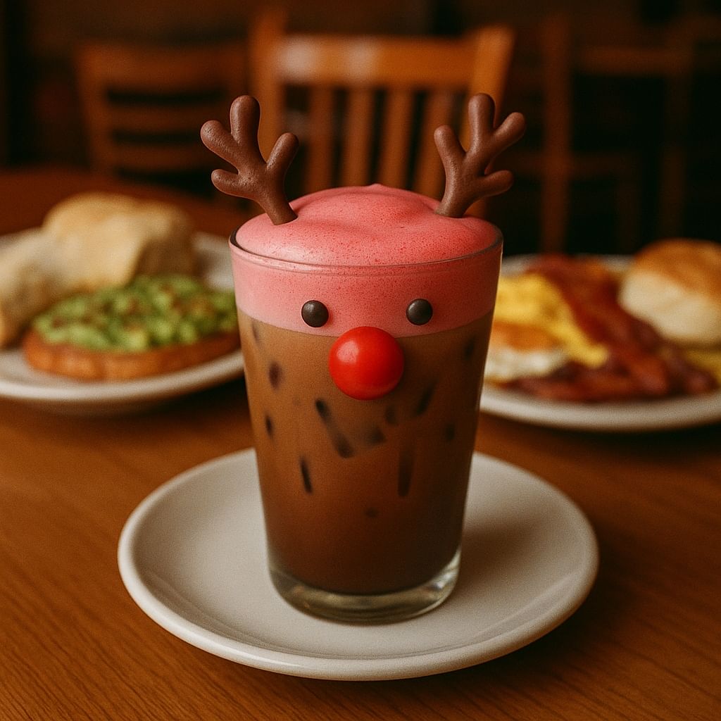 Rudolph's Red-Nosed Mocha.