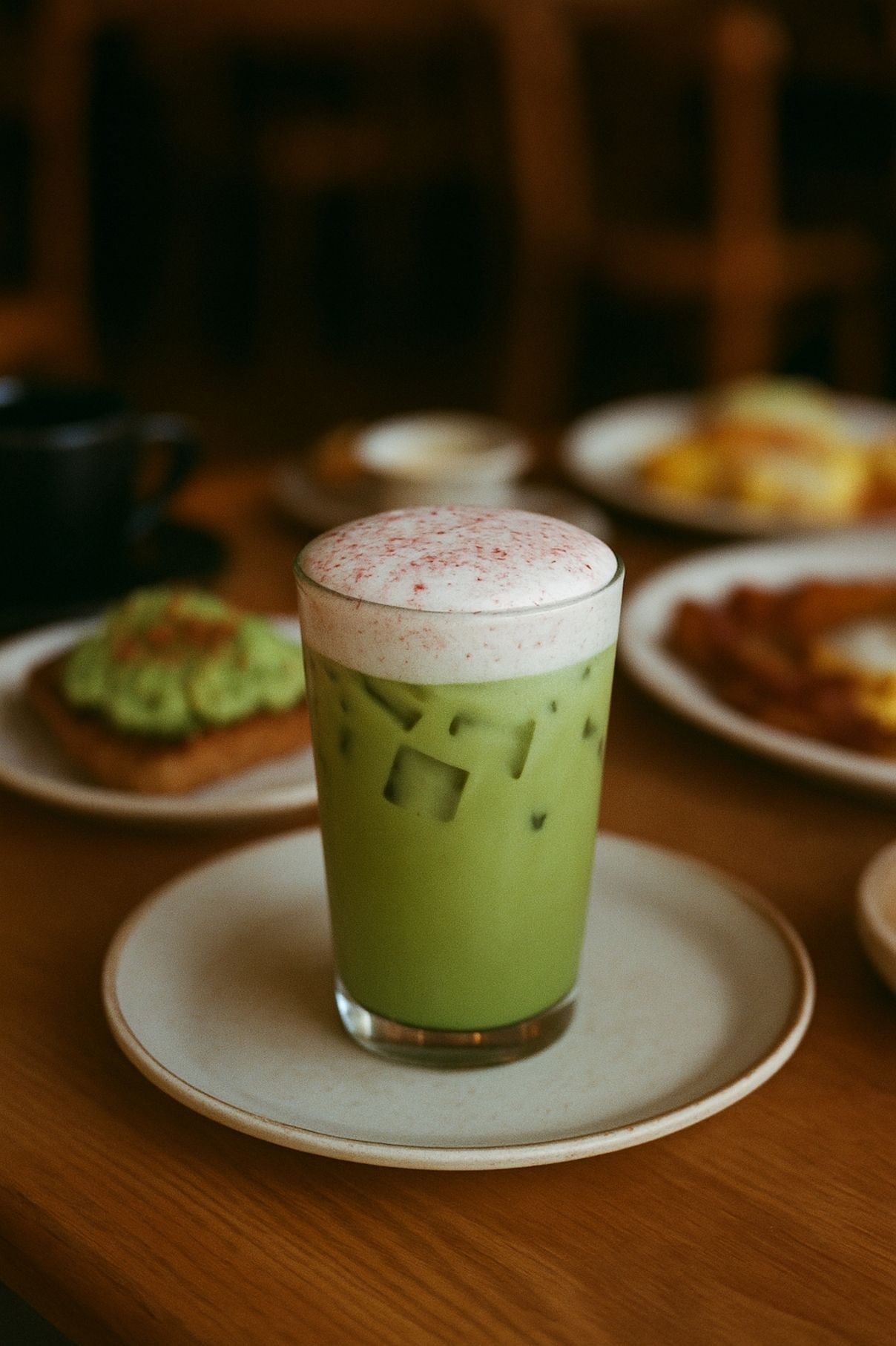 Grinch Matcha Latte.
