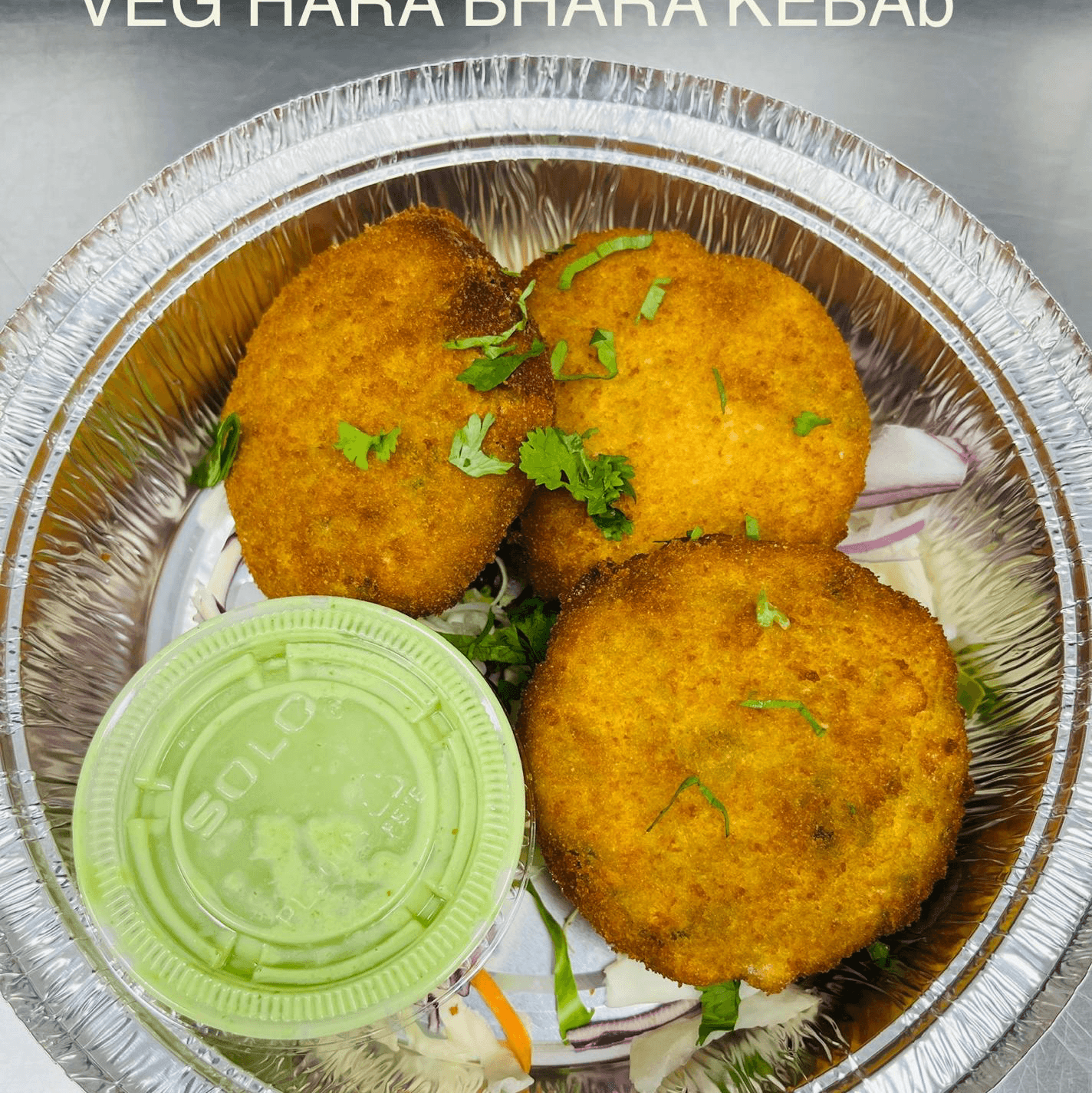 Veg Hara Bhara Kebab.