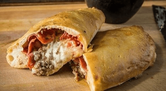 Meatlover Calzone.