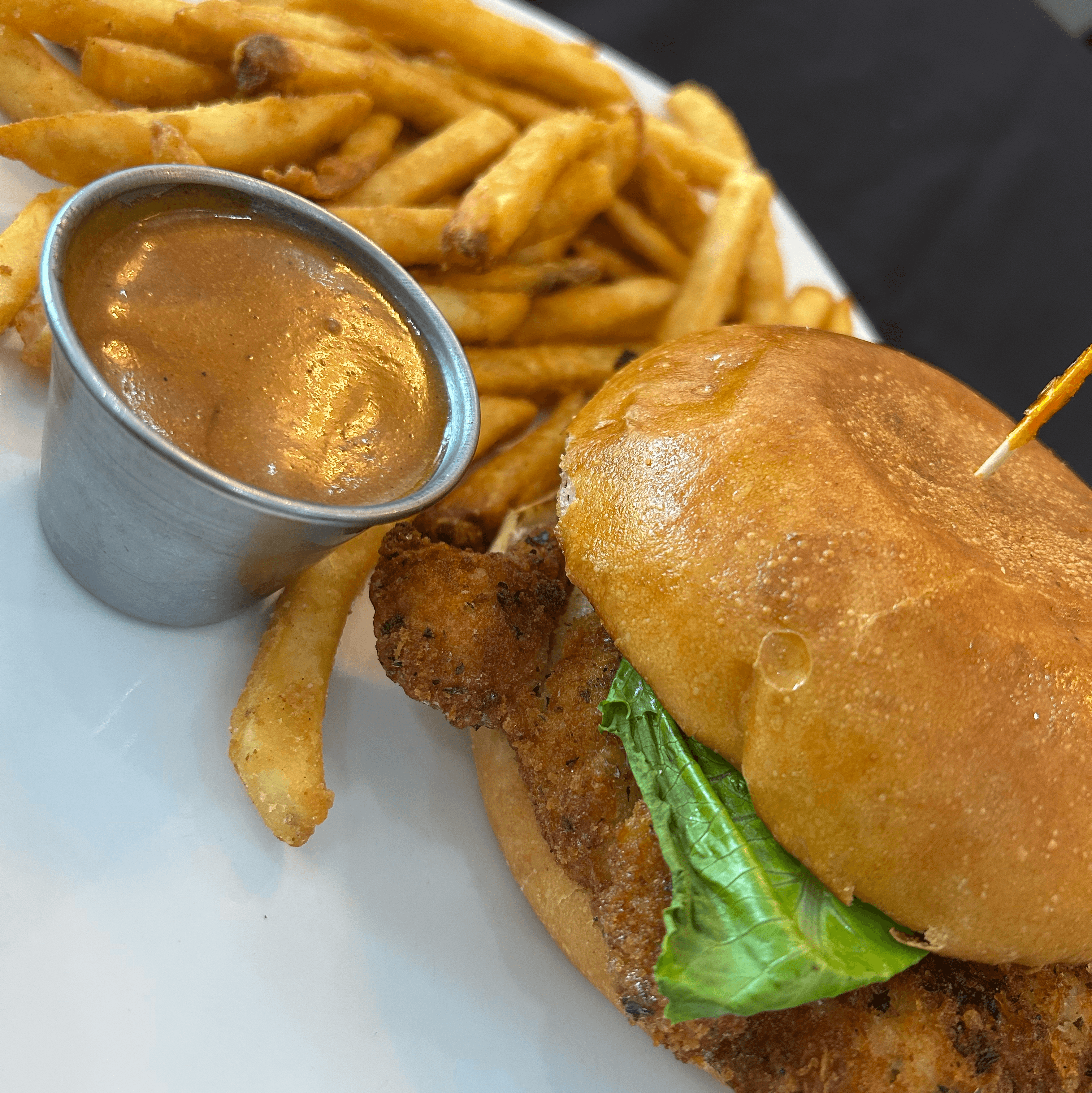 Crispy Chicken Sandwich.