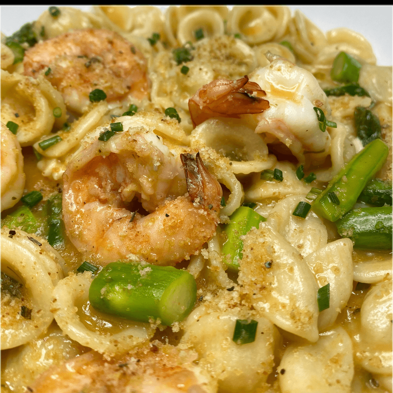 Shrimp Orecchiette.