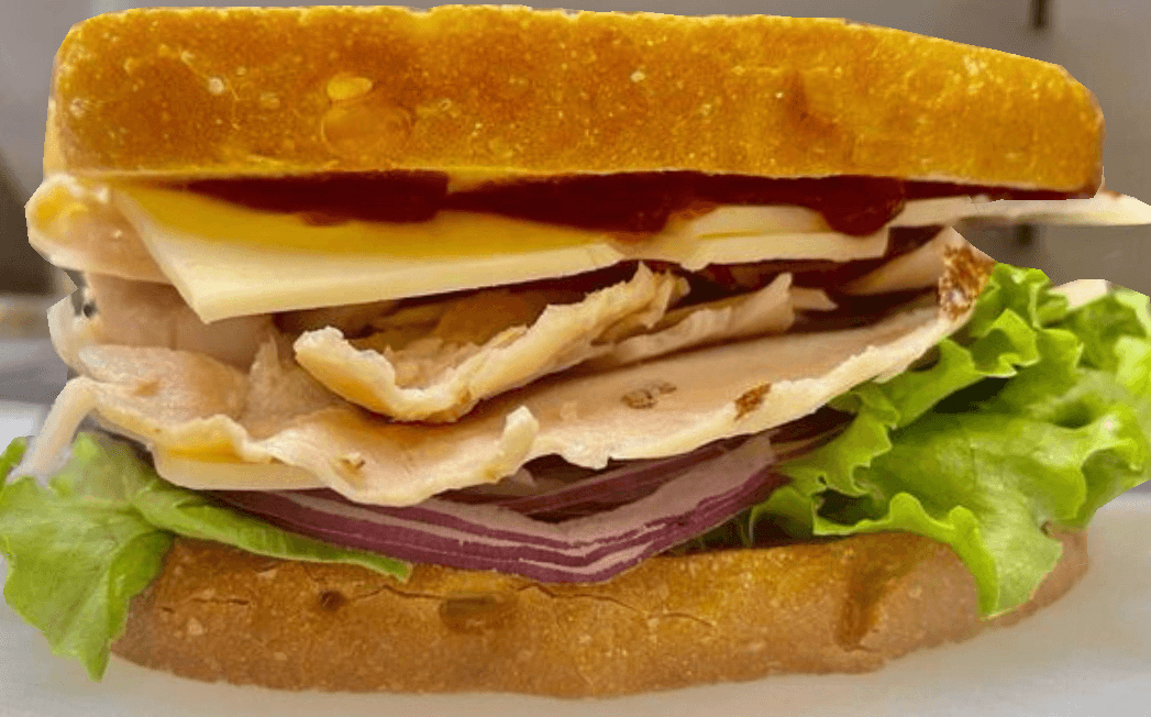 Lucky Ducky Sandwich.