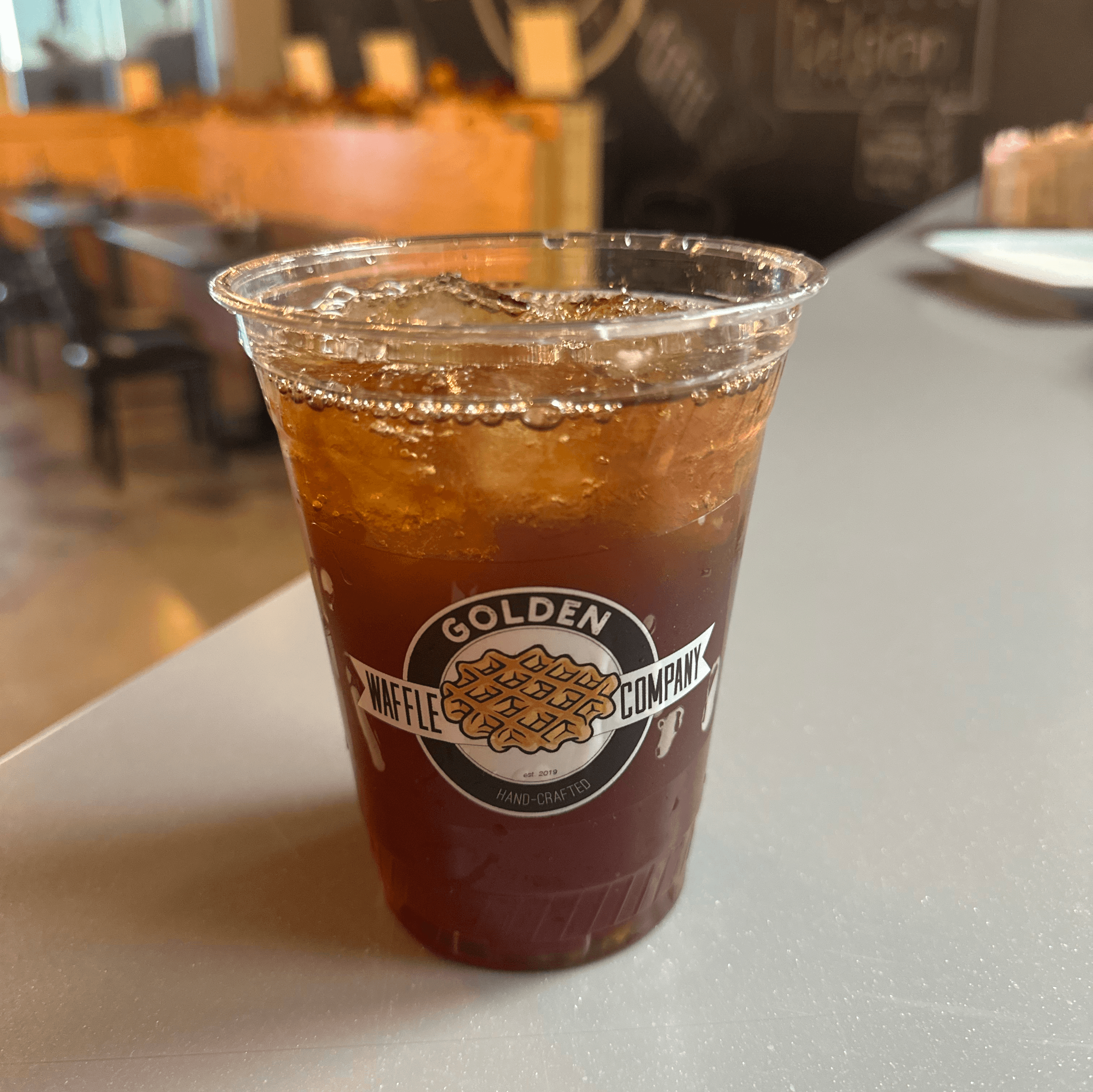 Half Sweet Iced Tea.