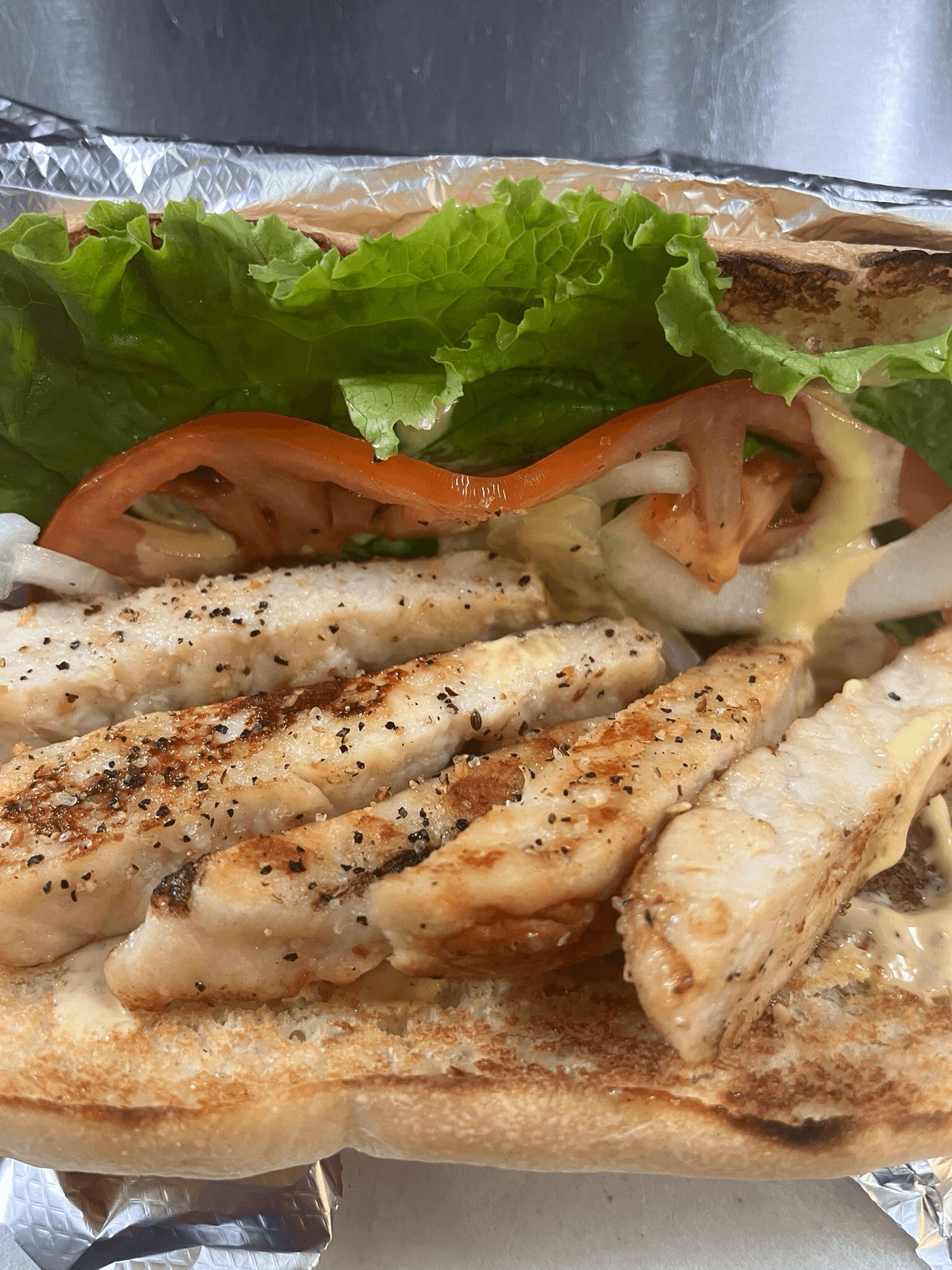 Grilled Chicken Sandwich.