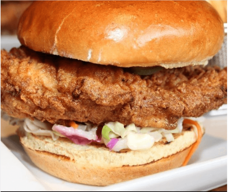 Fried Chicken Sammich.