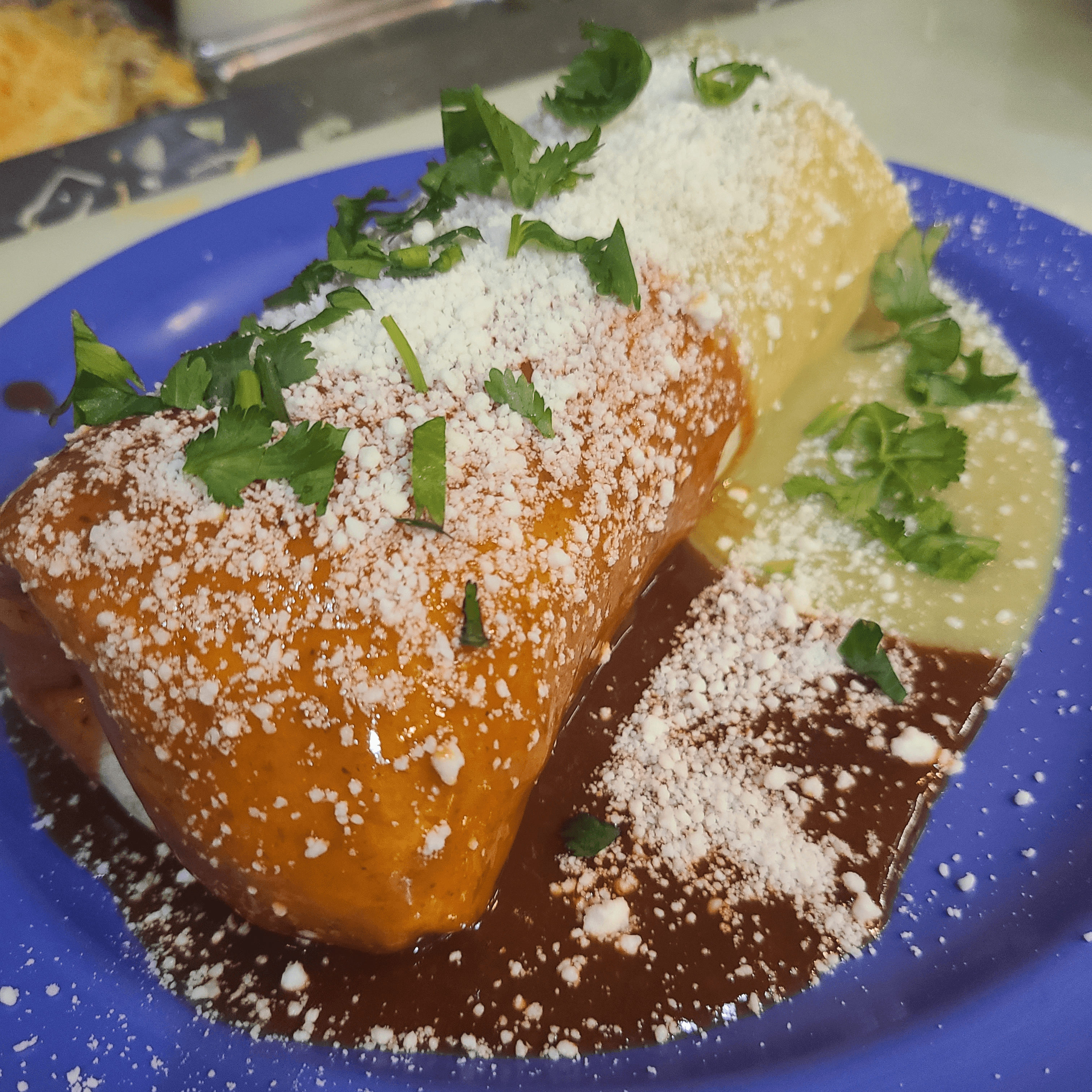 Buy 1 Burrito, Get 1 Half Off.