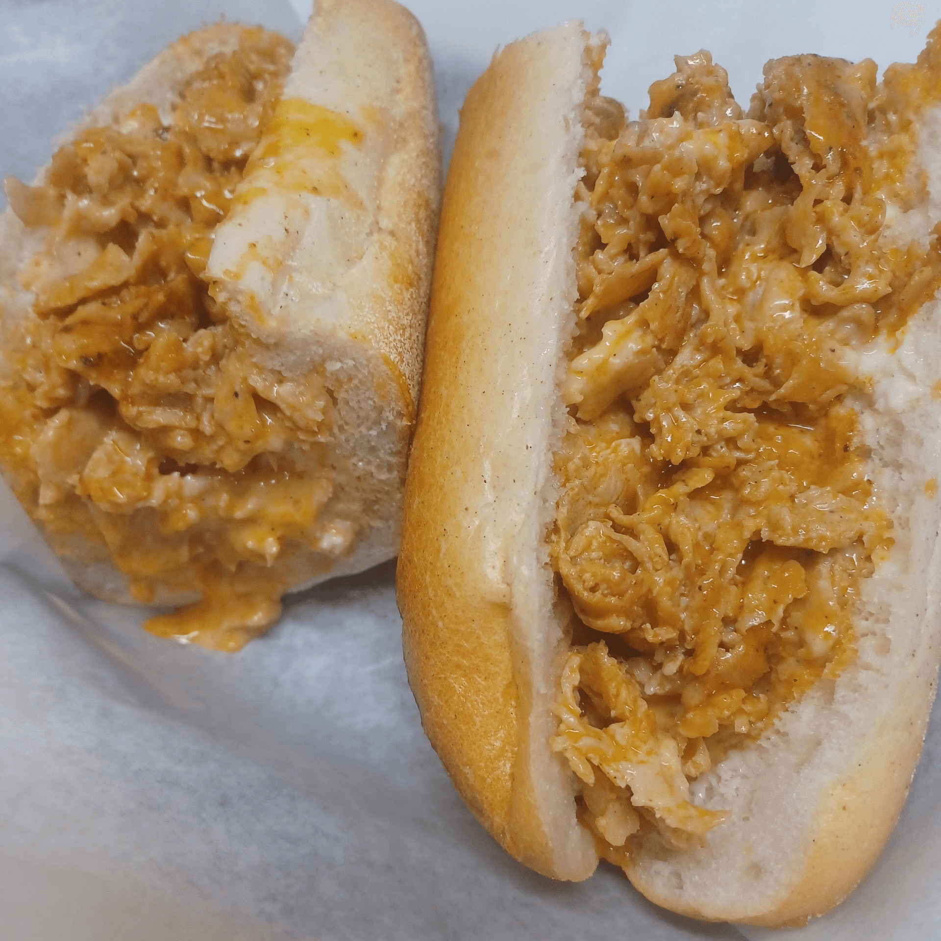 Buffalo Chicken Cheese Steak.