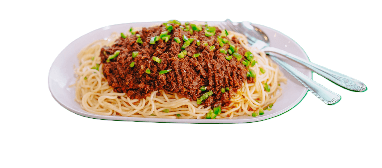 Spaghetti with Meat Sauce.