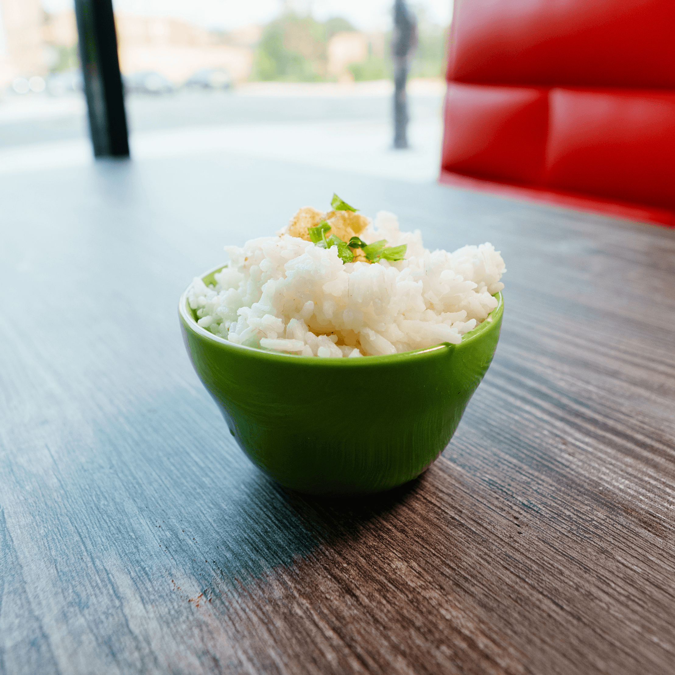 White Rice with Gravy.