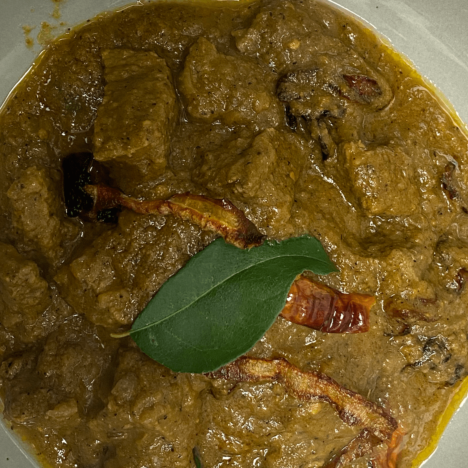 Curry Leaf Beef.