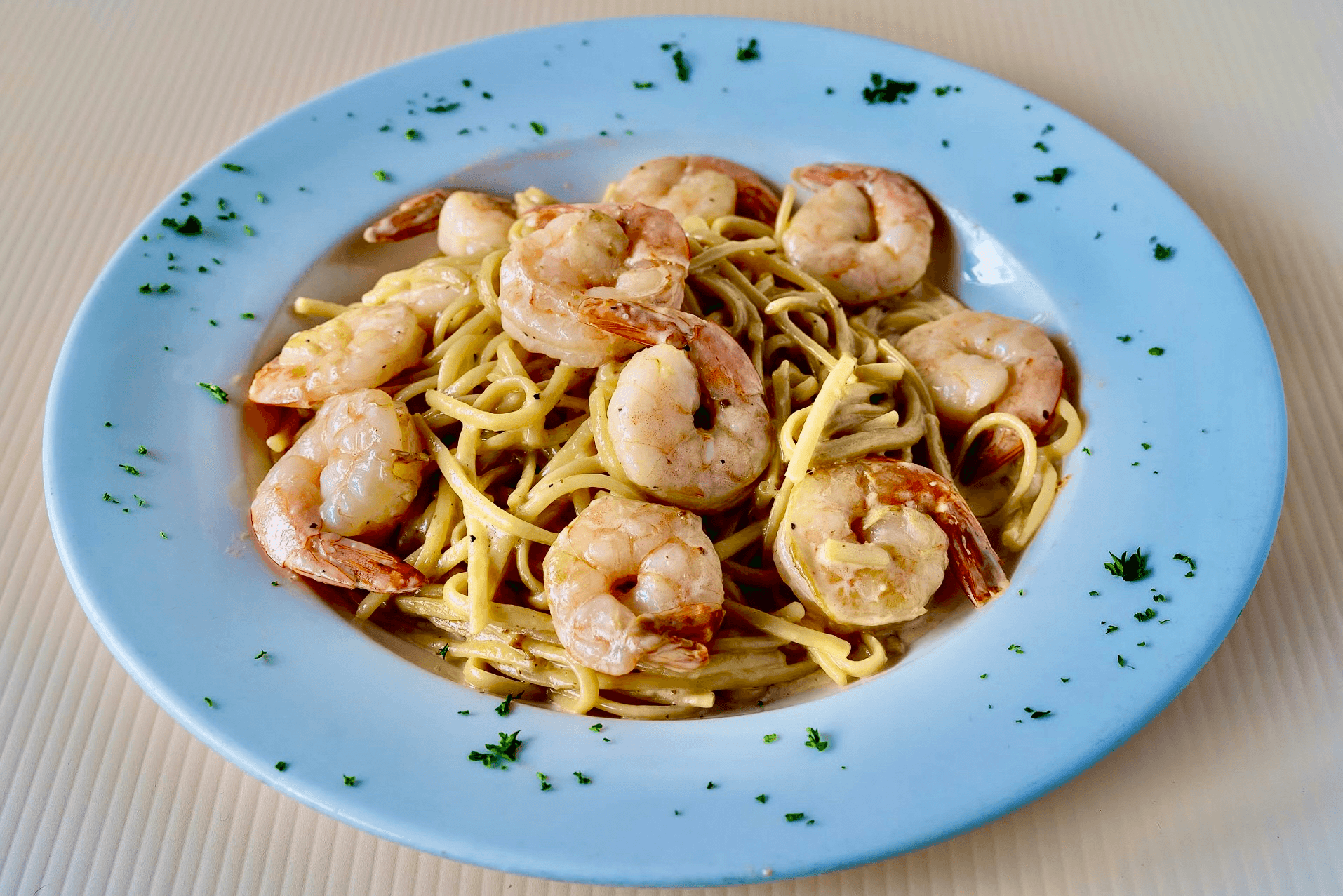 Shrimp Large Linguini.