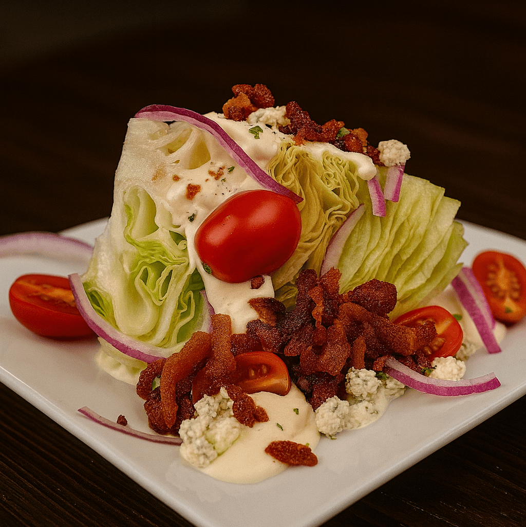 Classic Wedge Salad.