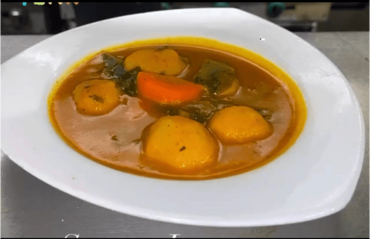 Haitian Joumou Soup Lunch.
