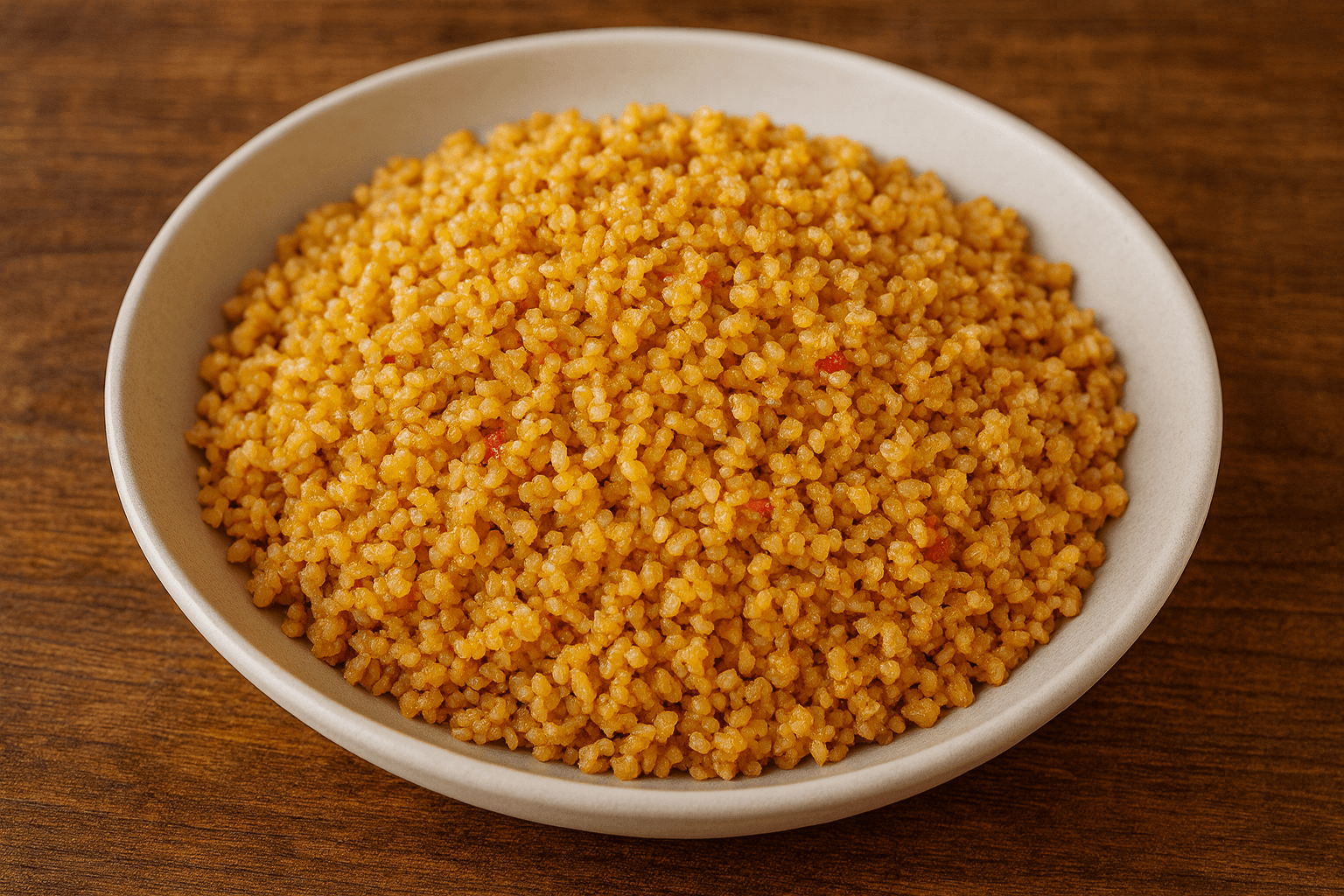 Bulgur Pilaf.
