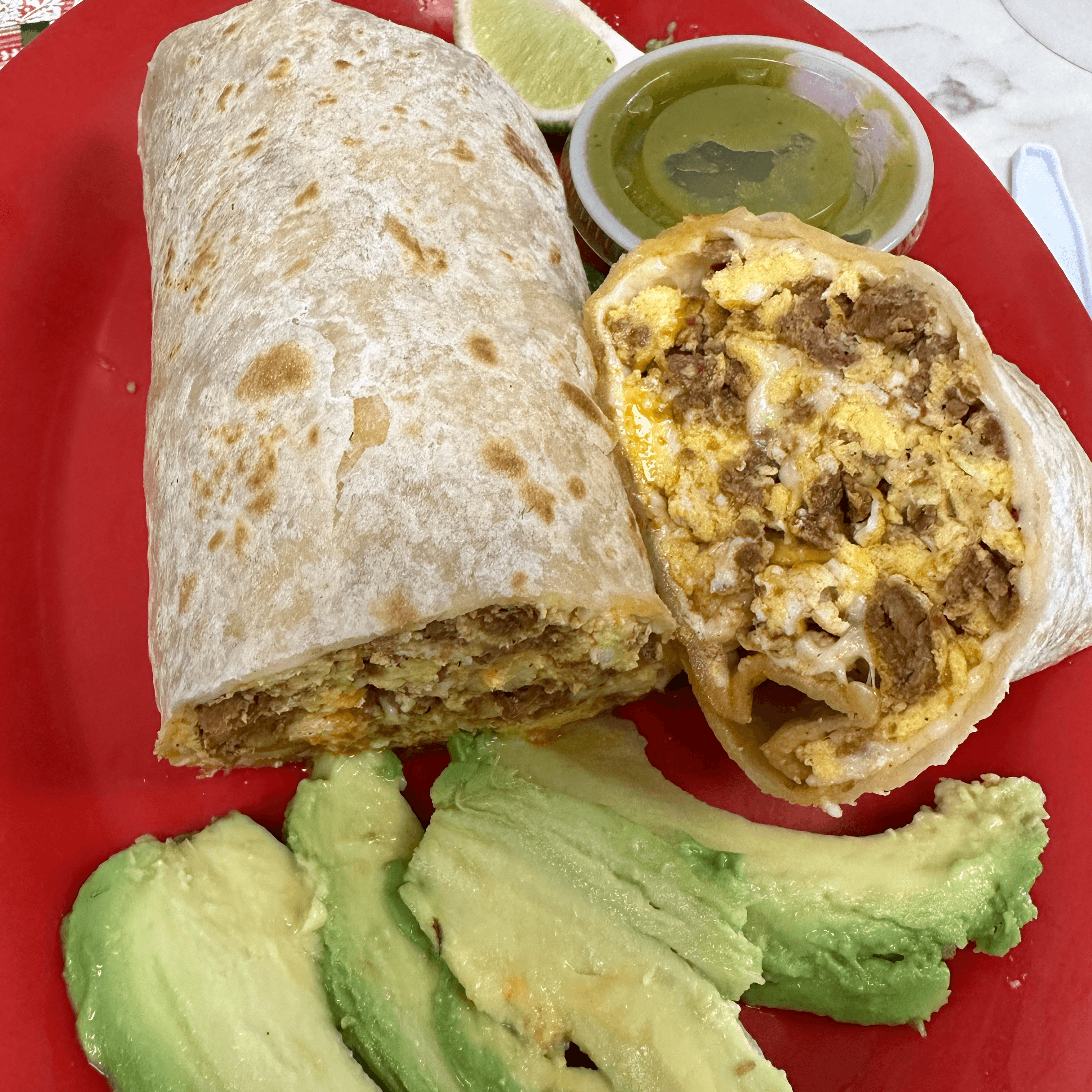 Breakfast Tacos Maiz (Corn) Tacos de Desayuno.