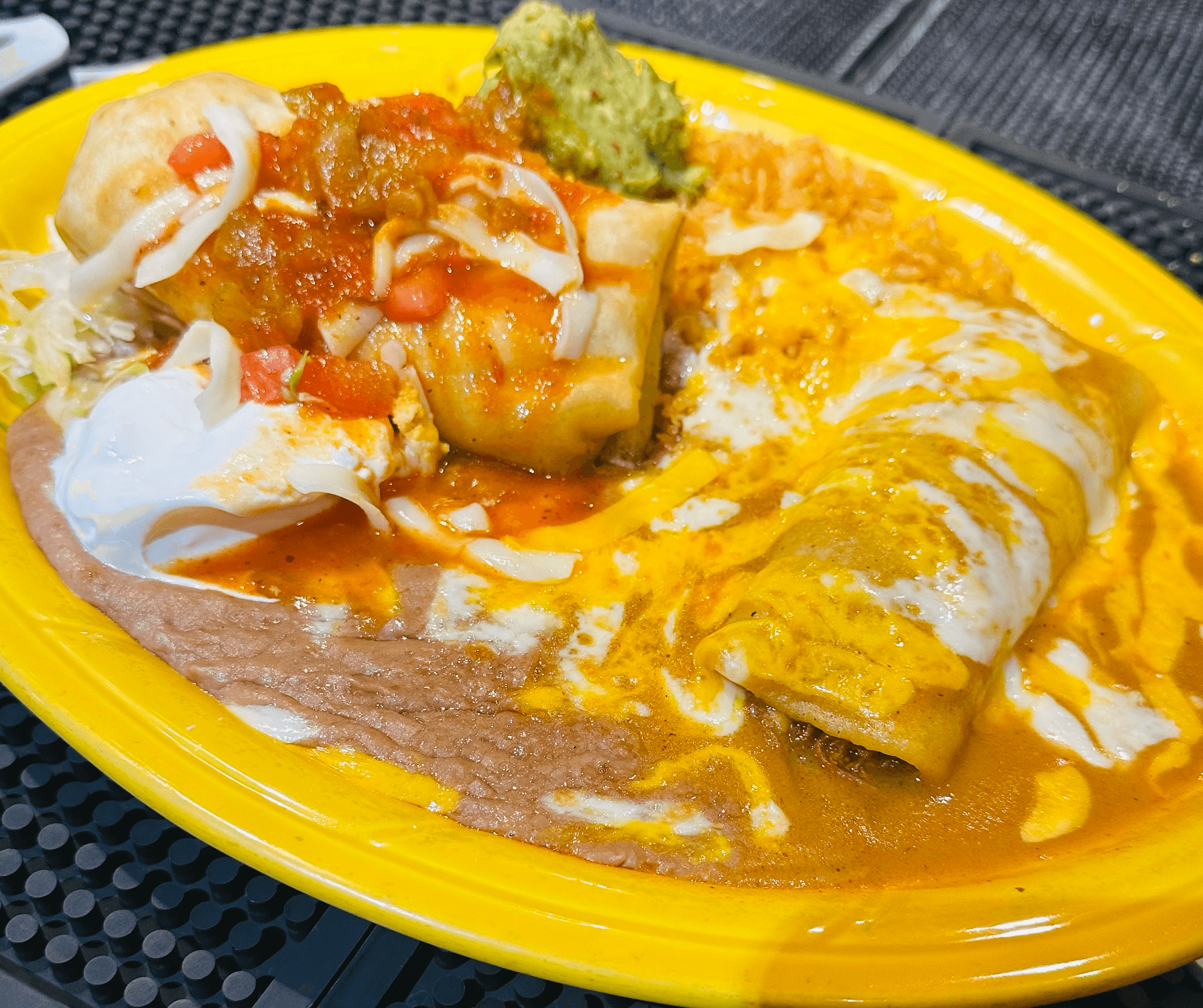 # 25 Chimichanga & Enchilada.