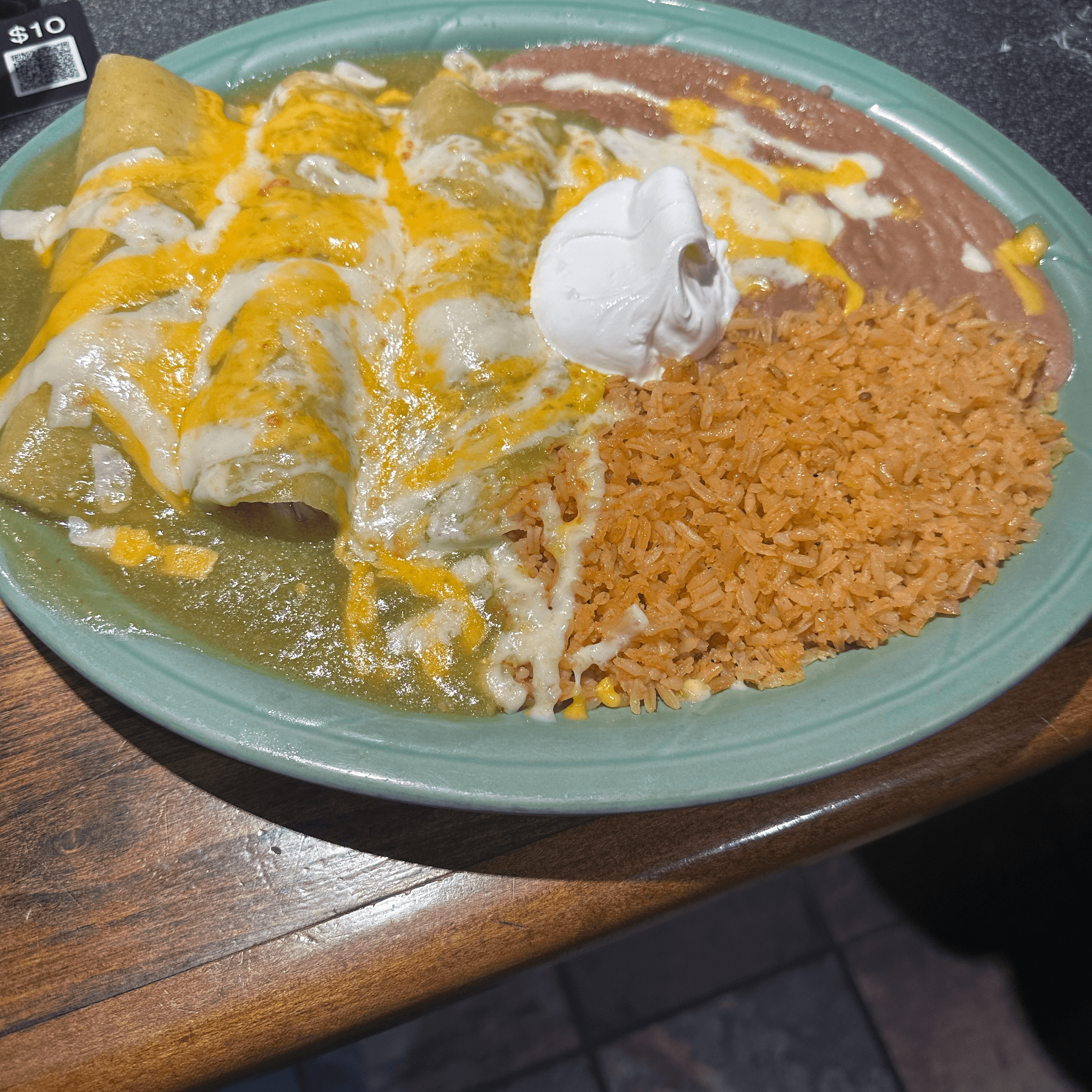 Enchilada Suizas.