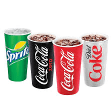 Fountain soda 16oz.