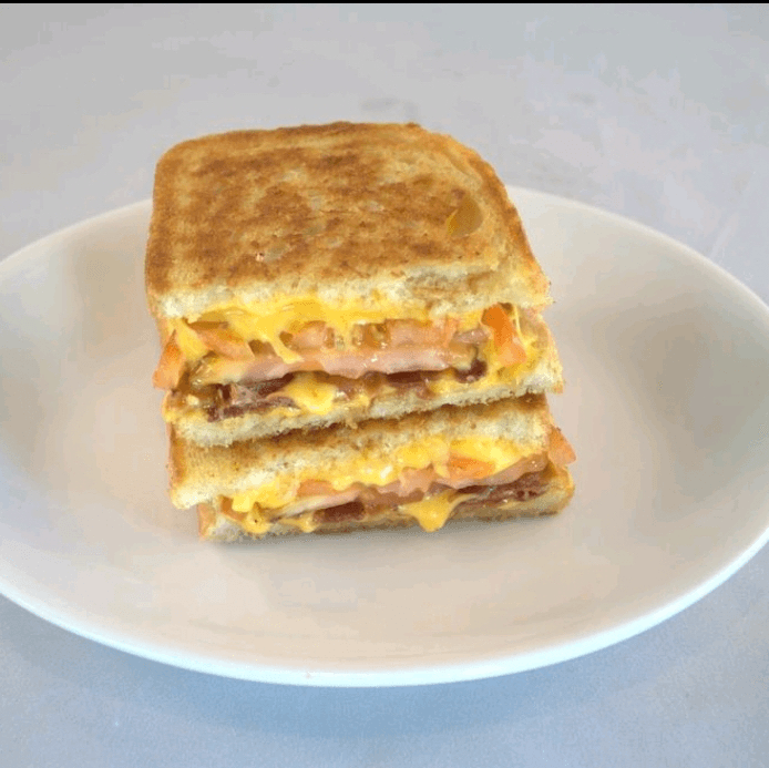 Grilled Cheese w/ Ham.