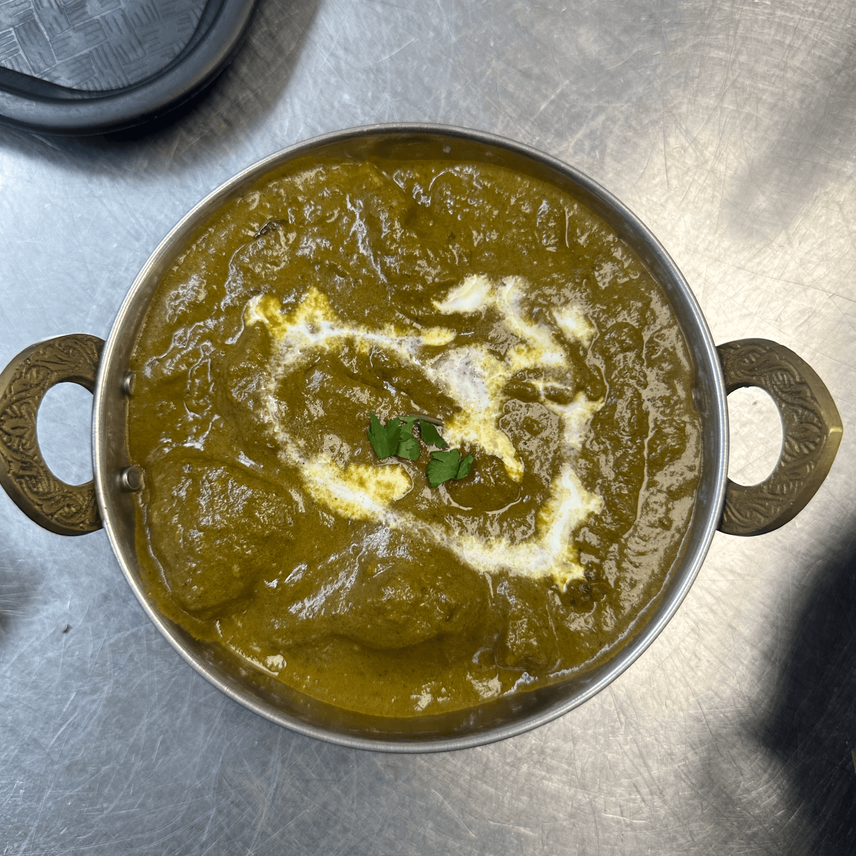 Chicken saag.