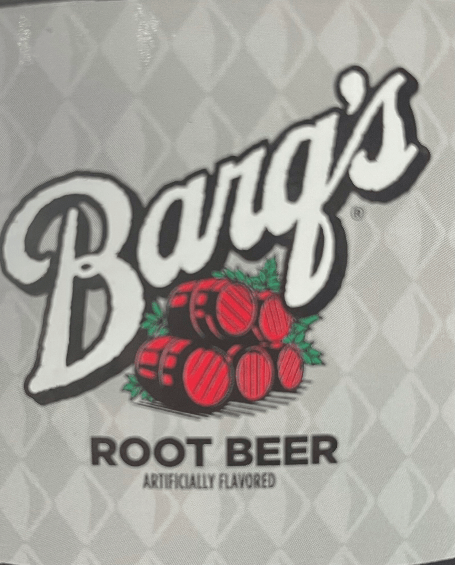 20oz. Barq's Root Beer.