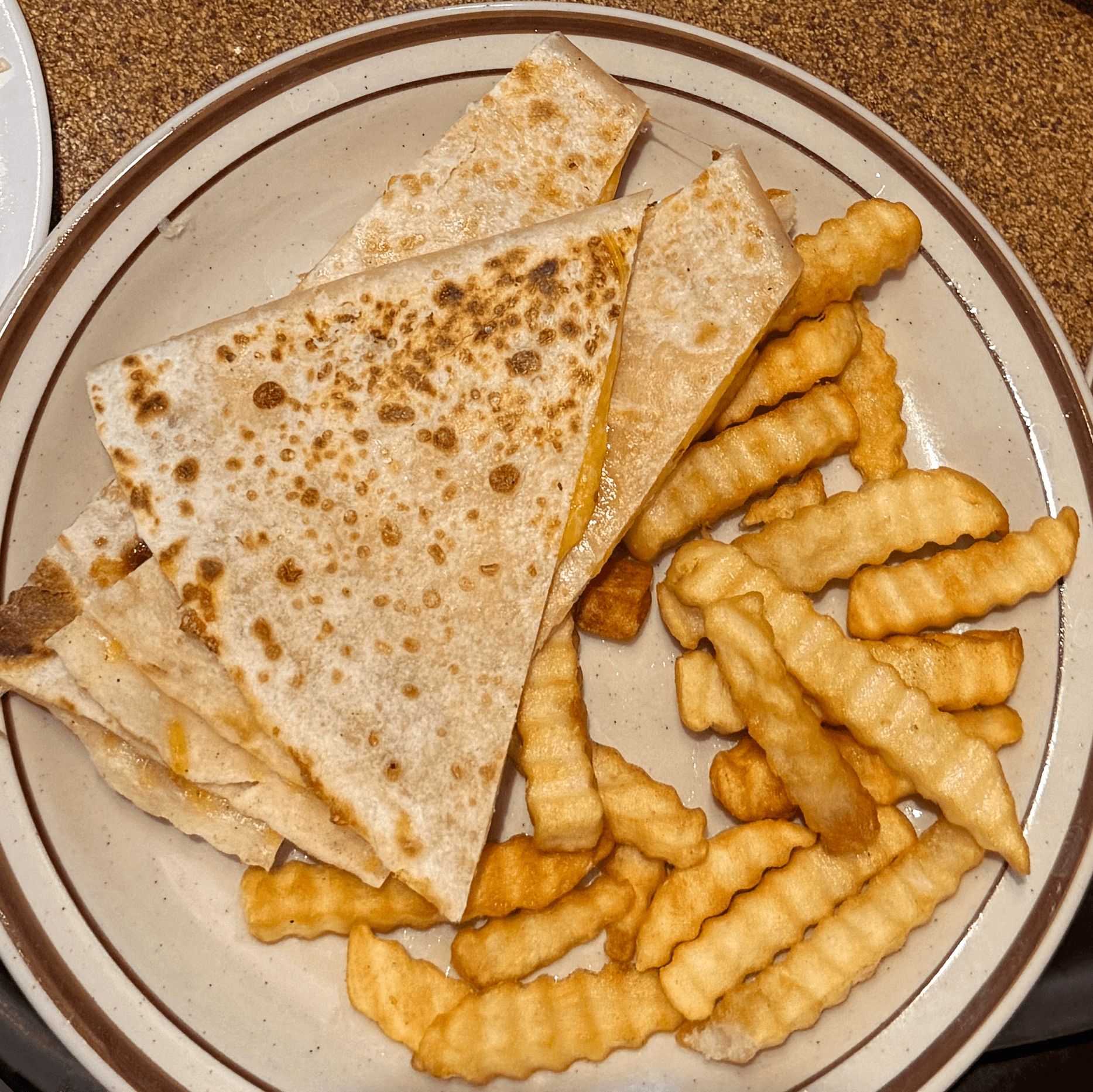 Cheese Quesadilla Jr.