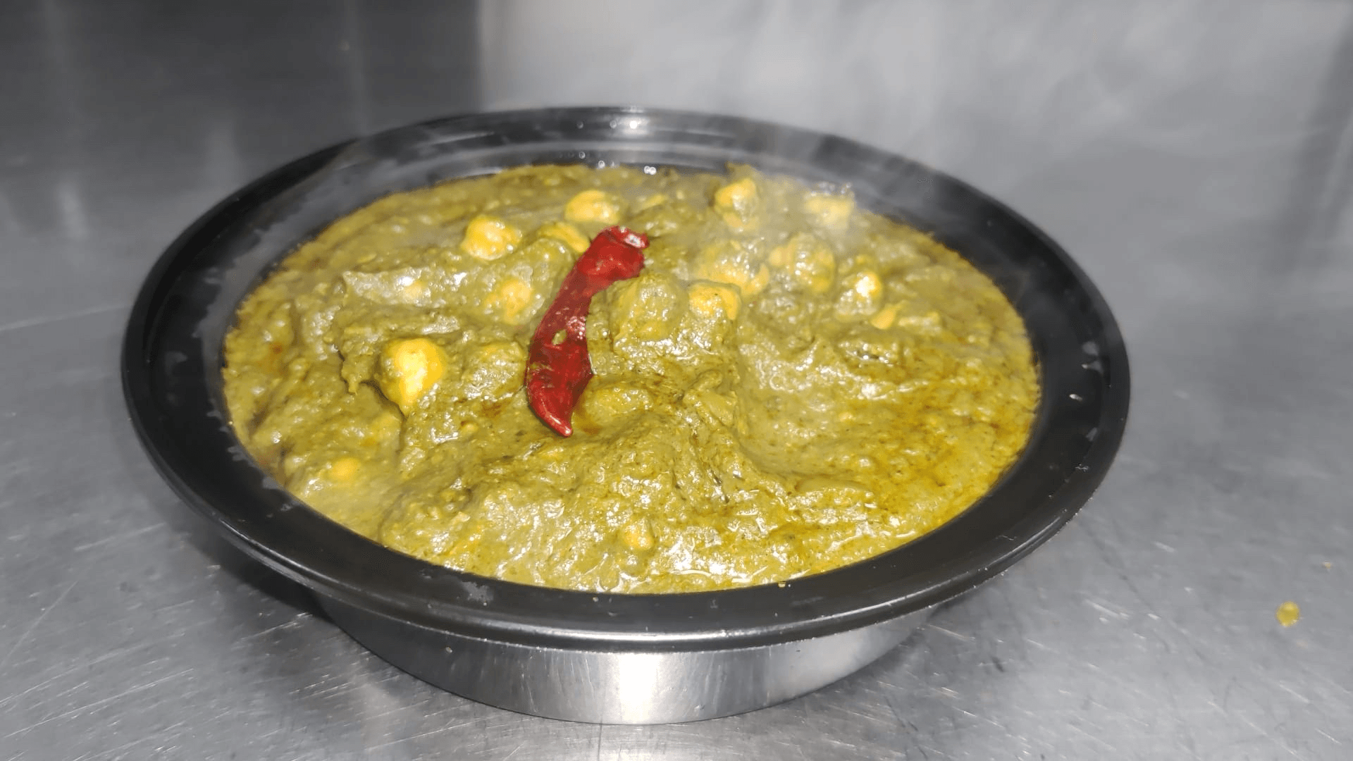 Chole Saag.