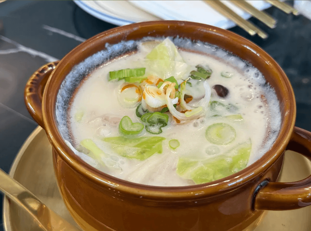 Tom kha gai soup.