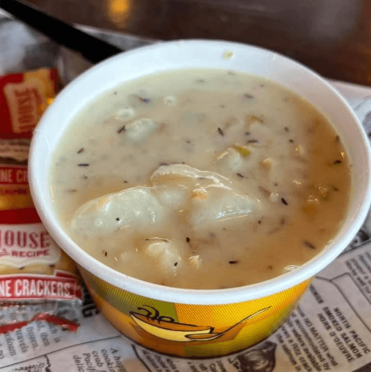 Clam Chowder Bowl.