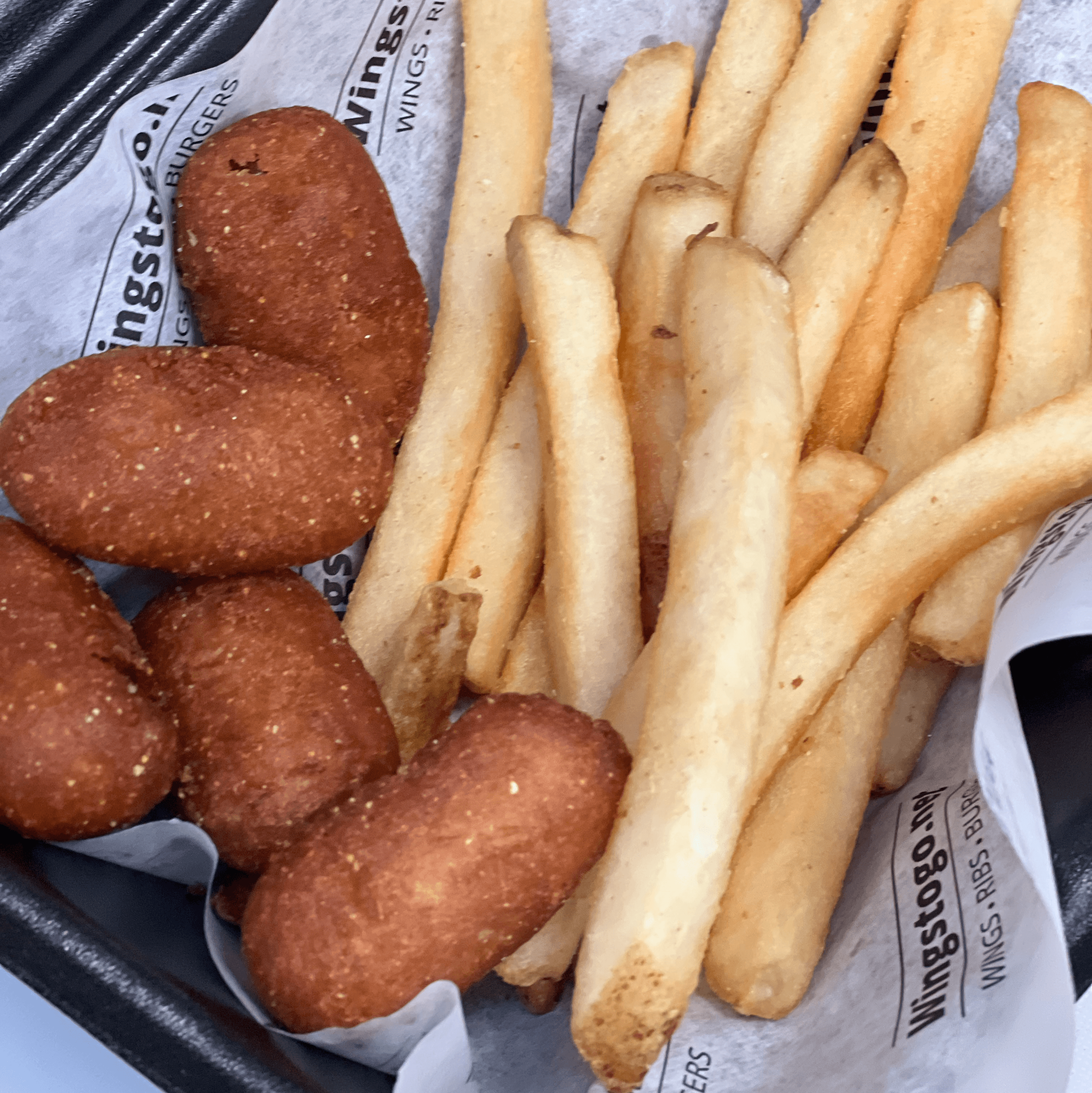 Kid's Mini Corn Dogs.