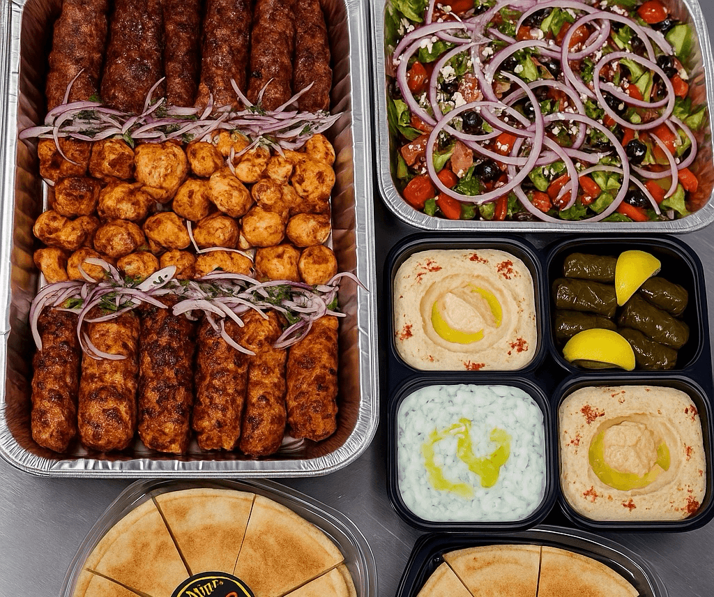 Catering Menu #3 (5 people minimum).