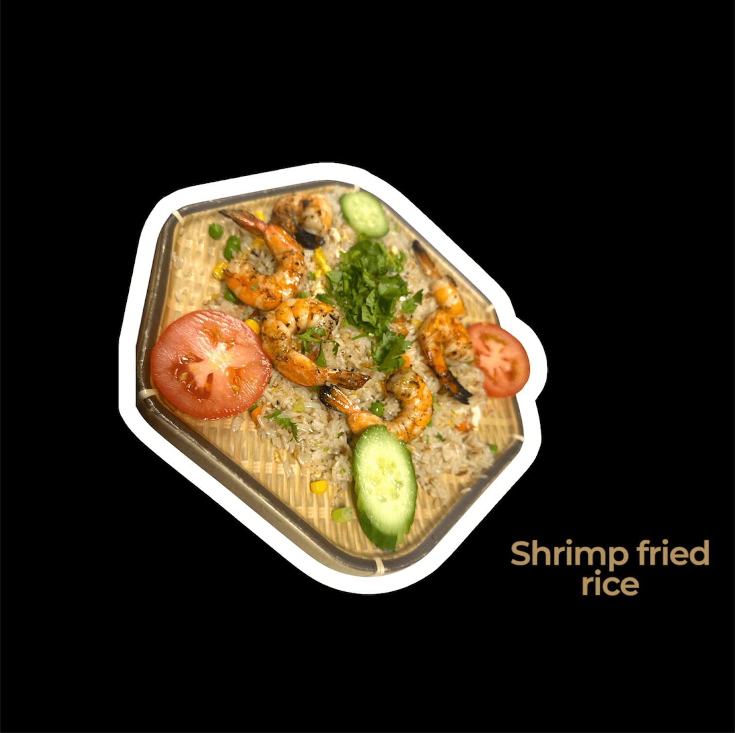 F3. Shrimp Fried Rice.