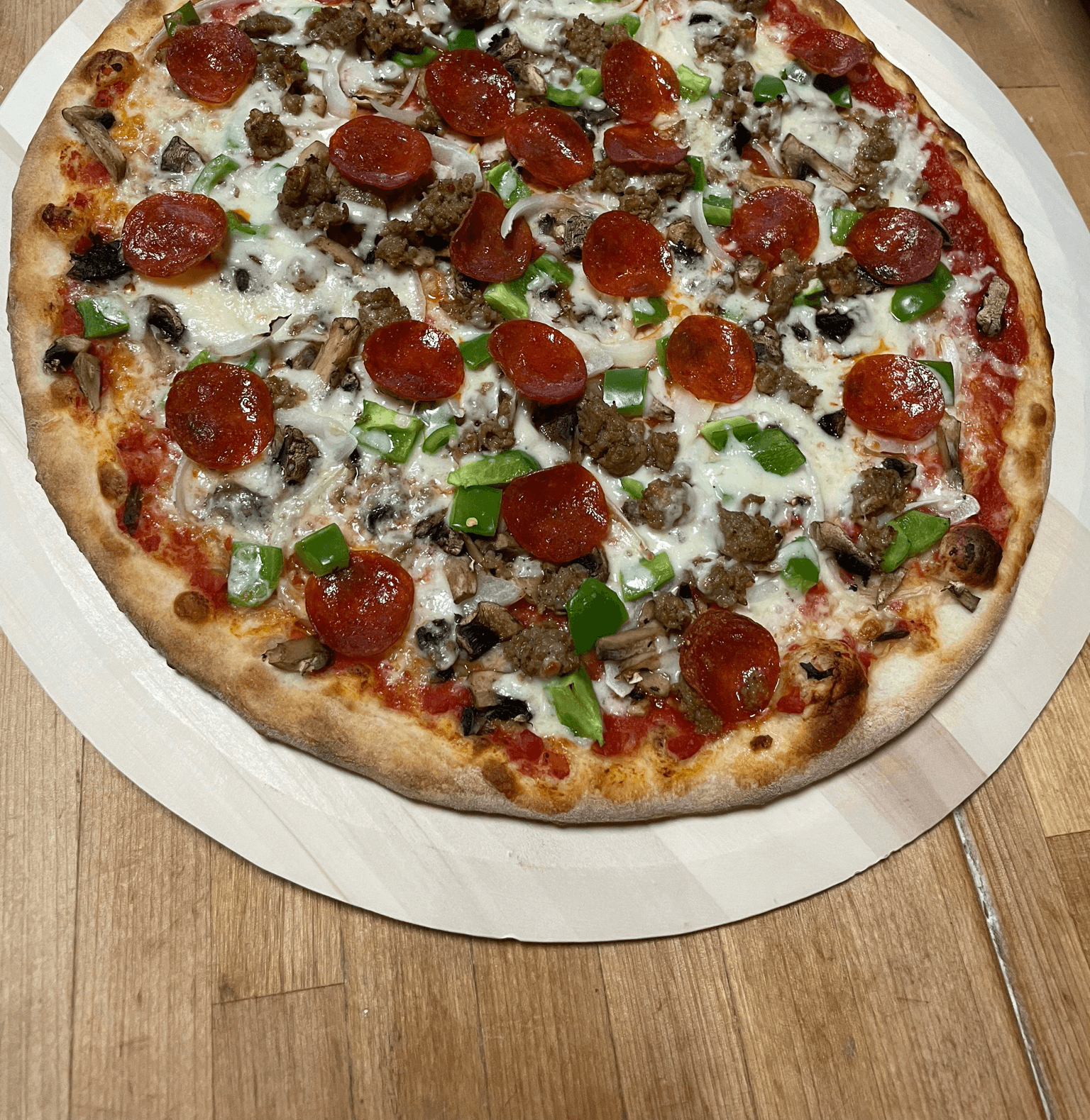 Fairfield Special Pizza.