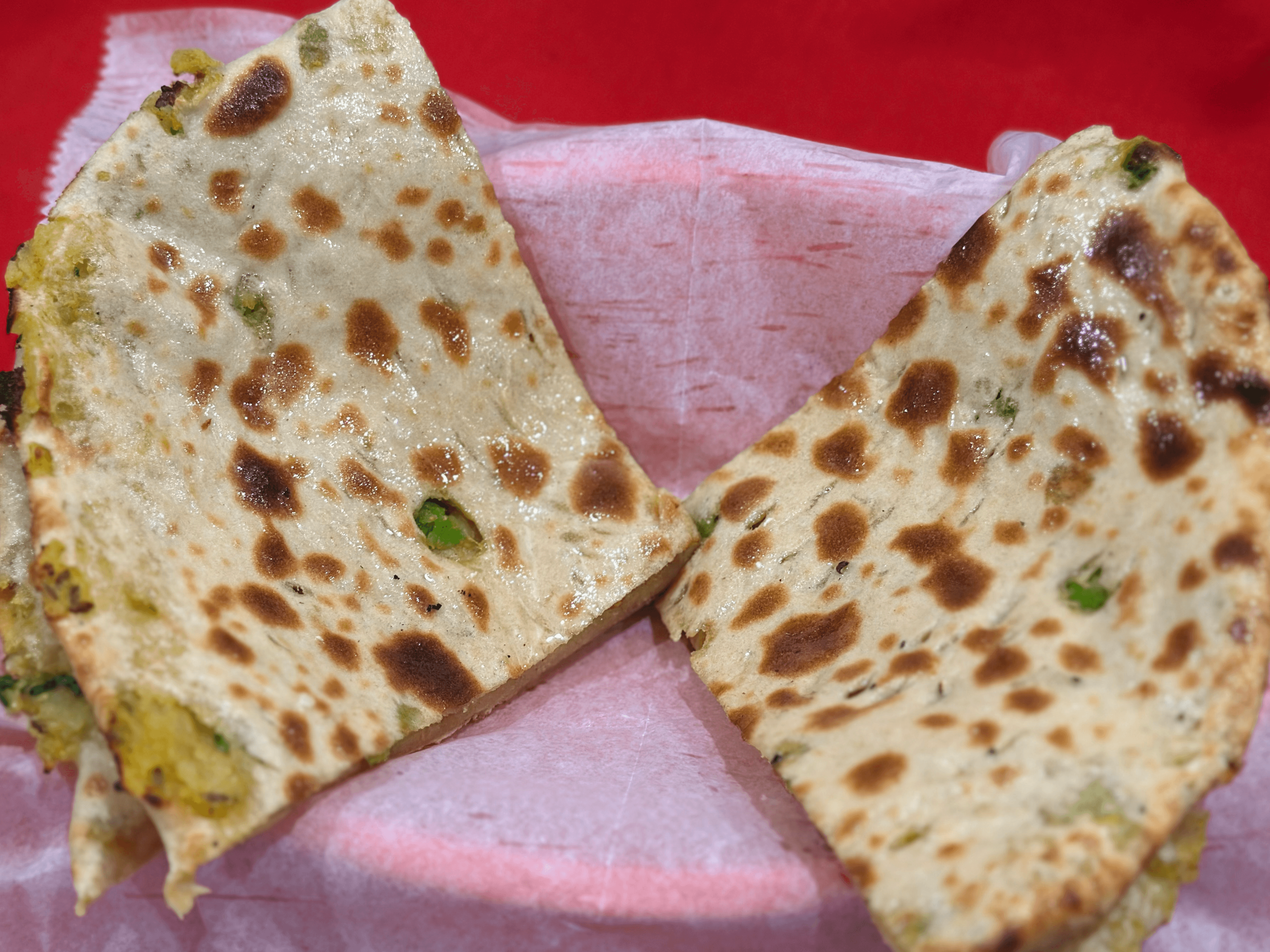 Aloo Paratha.