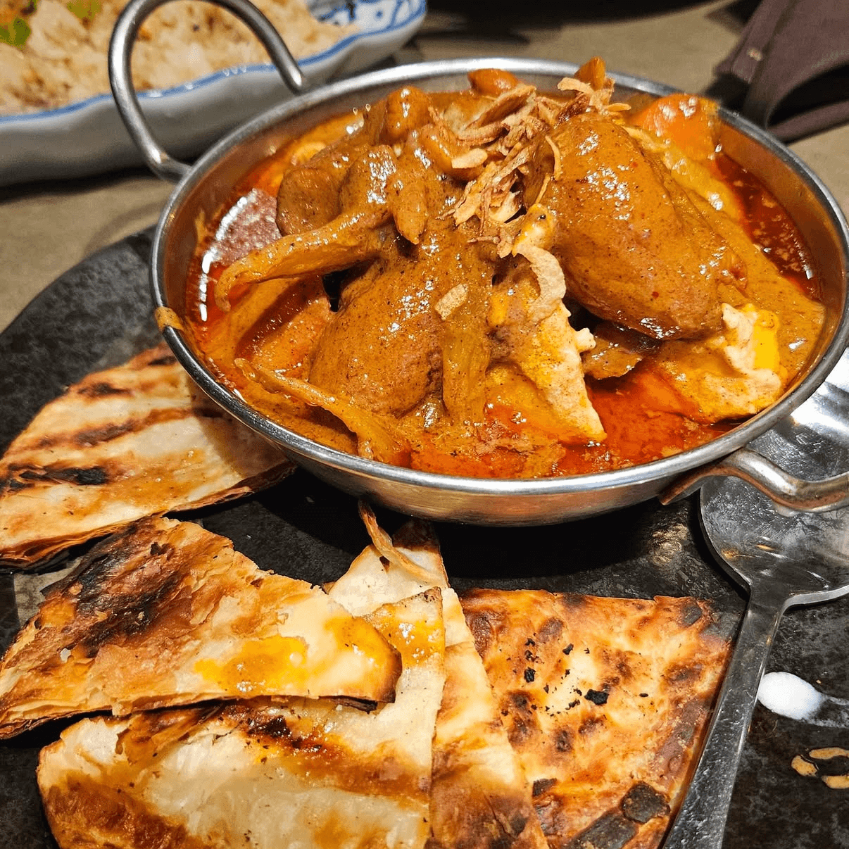 Massaman Curry with Tofu (V).