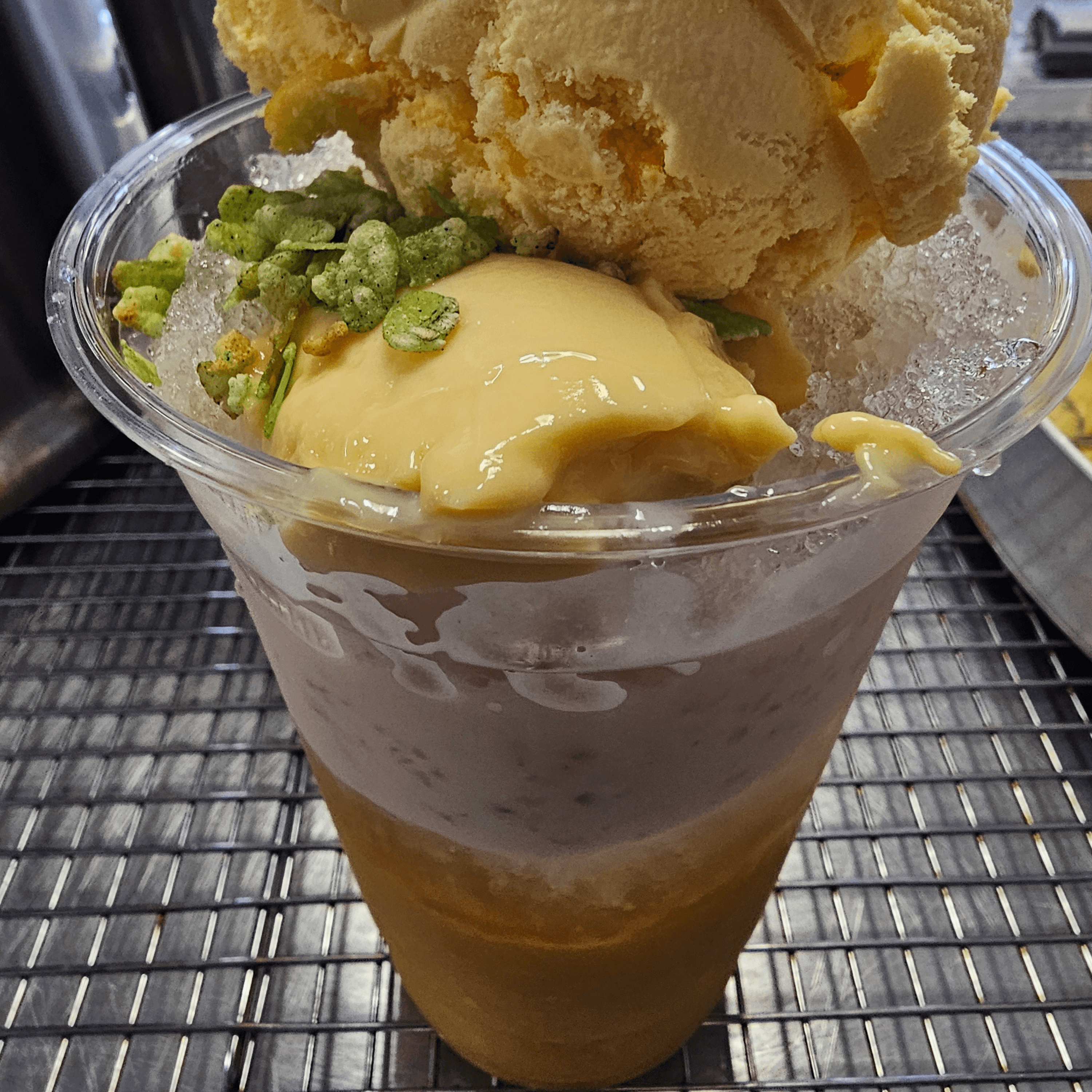 Mais Con Yelo with Ice Cream.