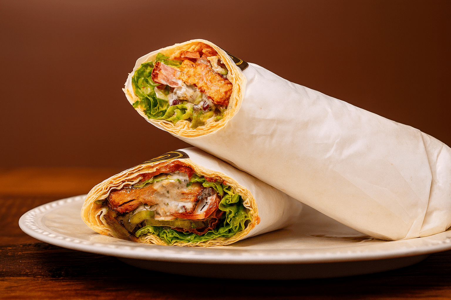 Fish Koobideh Wrap.